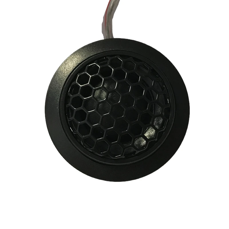 Hot selling factory Neodymium magnet 35.3MM RMS 10W 4OHM 88DB Silk Dome Car Audio Tweeter Speaker for Car(1pcs speaker)