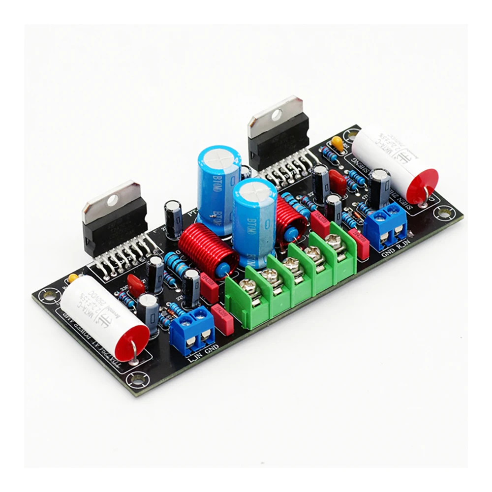 Imagem -06 - Clássico Áudio Amplificador Board Faça Você Mesmo Peças Kit Dual Channel Hifi Pcb Tda7294 200w