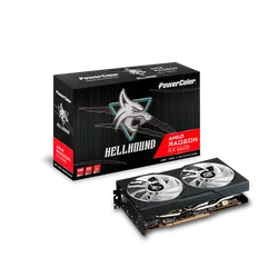 New Stock Gaming Graphics Cards PowerColor RX6600 Hellhound Sealed Package For Gaming Desktop RX 6600