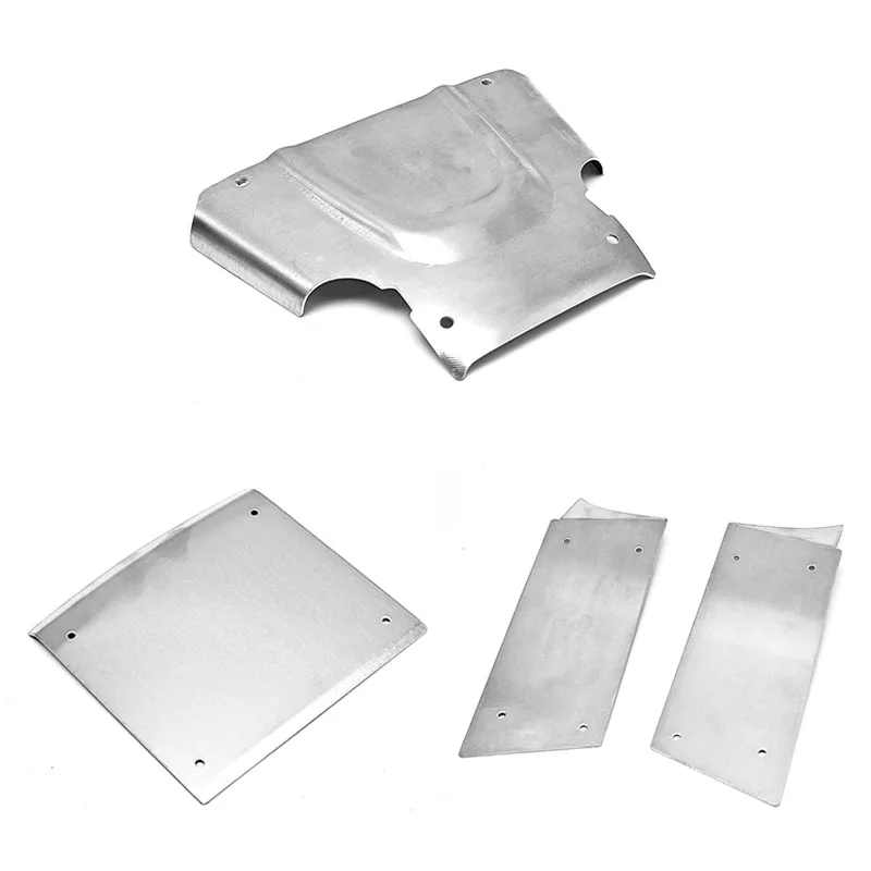 Front Hood Roof Cover Side Covers Aluminum Alloy Stamping Process for 1/10 RC Crawler Car Traxxas D1RC VPH10 Pipe Frame Truck