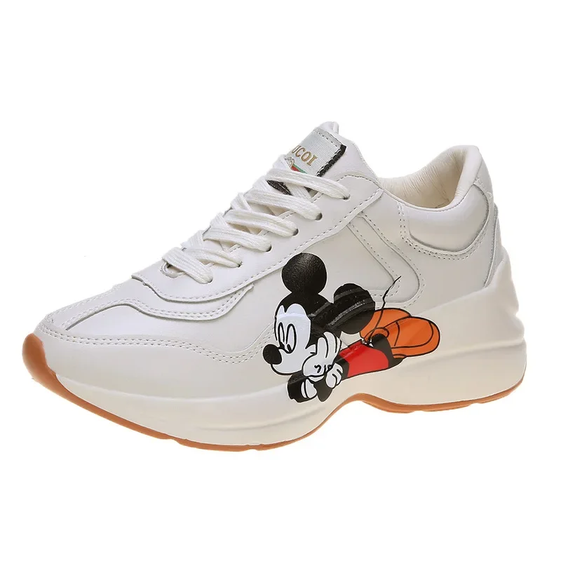 Disney-Chaussures de dehors à Plateforme pour Fille, Dessin Animé, Décontracté, Nouvelle Collection