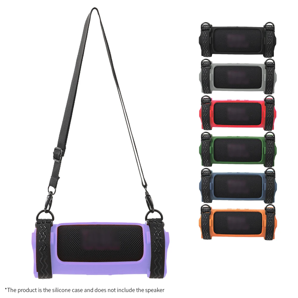 Soporte de protección de altavoz de bicicleta para JBL FLIP7, funda protectora, soporte de correa, funda de carcasa portátil con tapa 7, Estuche de transporte para exteriores