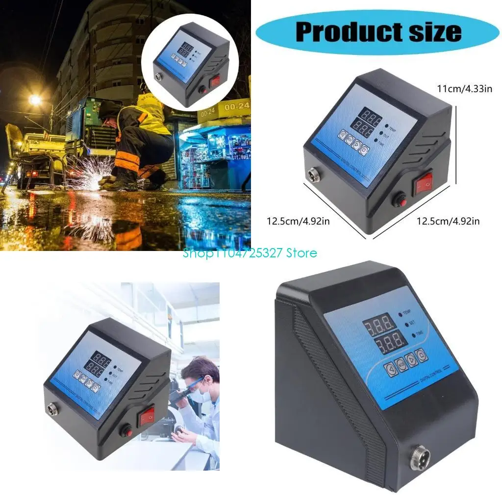 110V/220V Digital Control Box 1300W Heat Transfer Printer Temperature Controller Press Machine Temp Control Box Mug Plate Press