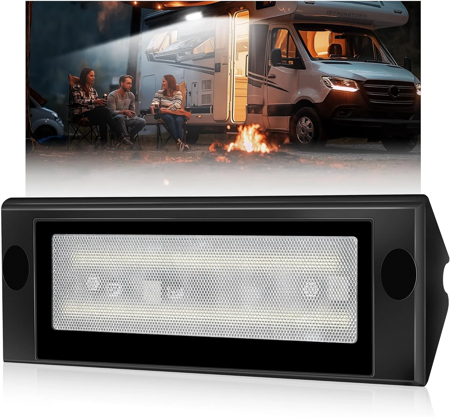 

Внешний фонарь для крыльца, 6,7 дюйма, прожектор для крыльца, 12 В, 24 В, светодиодное освещение для сцены, грузового освещения, алюминиевый корпус для автофургонов, прицепов, туристических кемперов