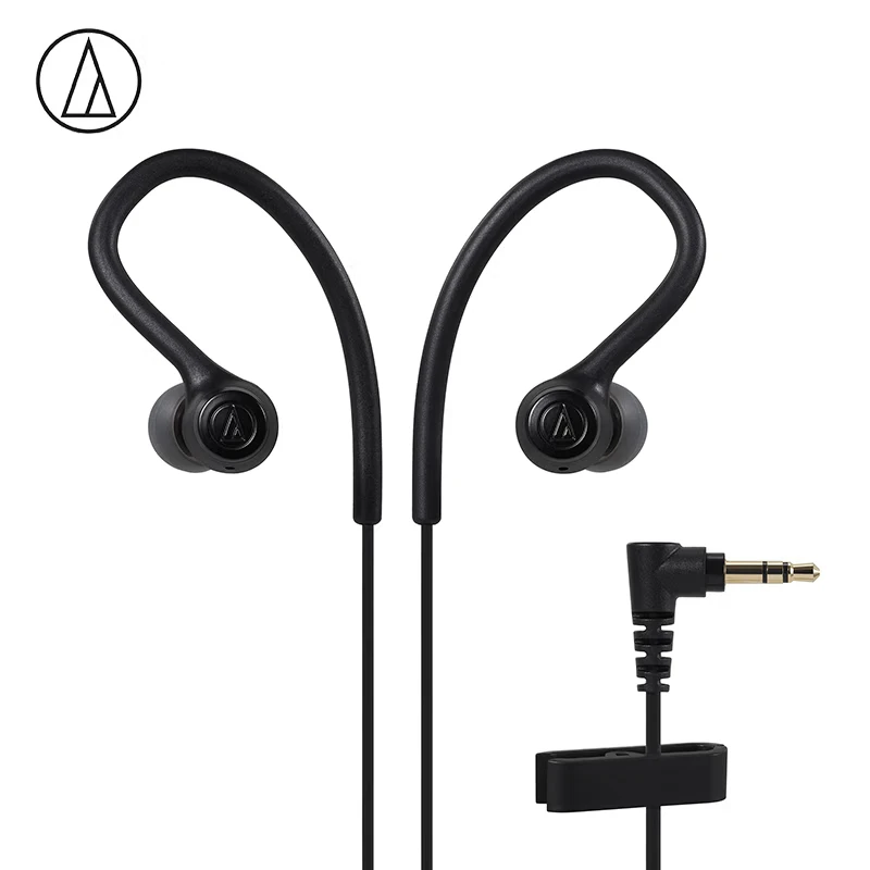 ATH SPORT10 in ear sports earbuds IPX5 waterproof mobile phone earphones music earphones black