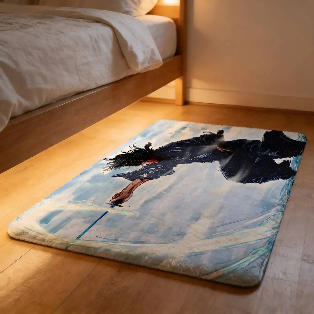 

V-Vagabond Manga Anime Cloud Soft Plush Floor Mat Non-Slip, Shed-Free & Absorbent