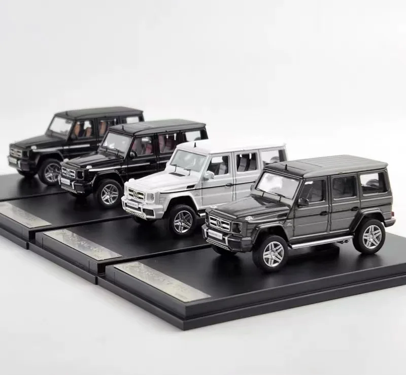 DCM-Coche de aleación para niños, vehículo todoterreno fundido a presión, juguetes de colección, 1/64 DCM, para Benz G63 G Class SUV