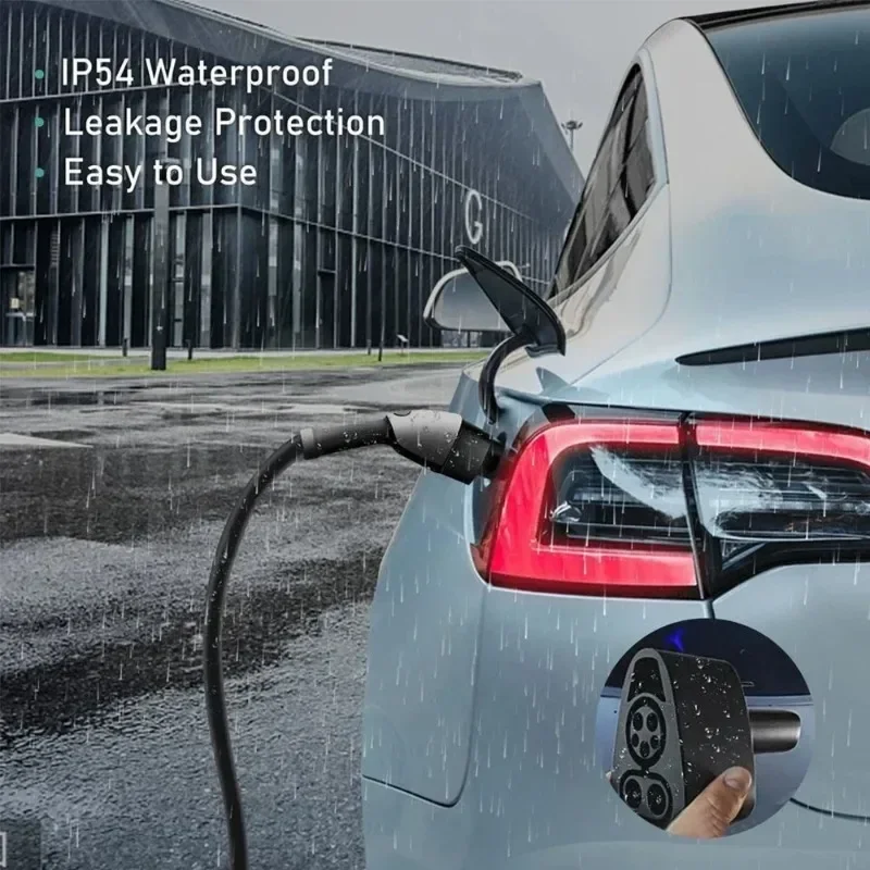 Dla Tesla Model 3/X/Y/S Ładowarka EV Adapter DC CCS1 do Tesla 250KW Konwerter pojazdów elektrycznych Stacja ładowania Konwerter COMBO