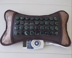 Jade germanium stone massage neck pillow improve the body's blood circulation of cervical vertebra of magnetic therapy and healt
