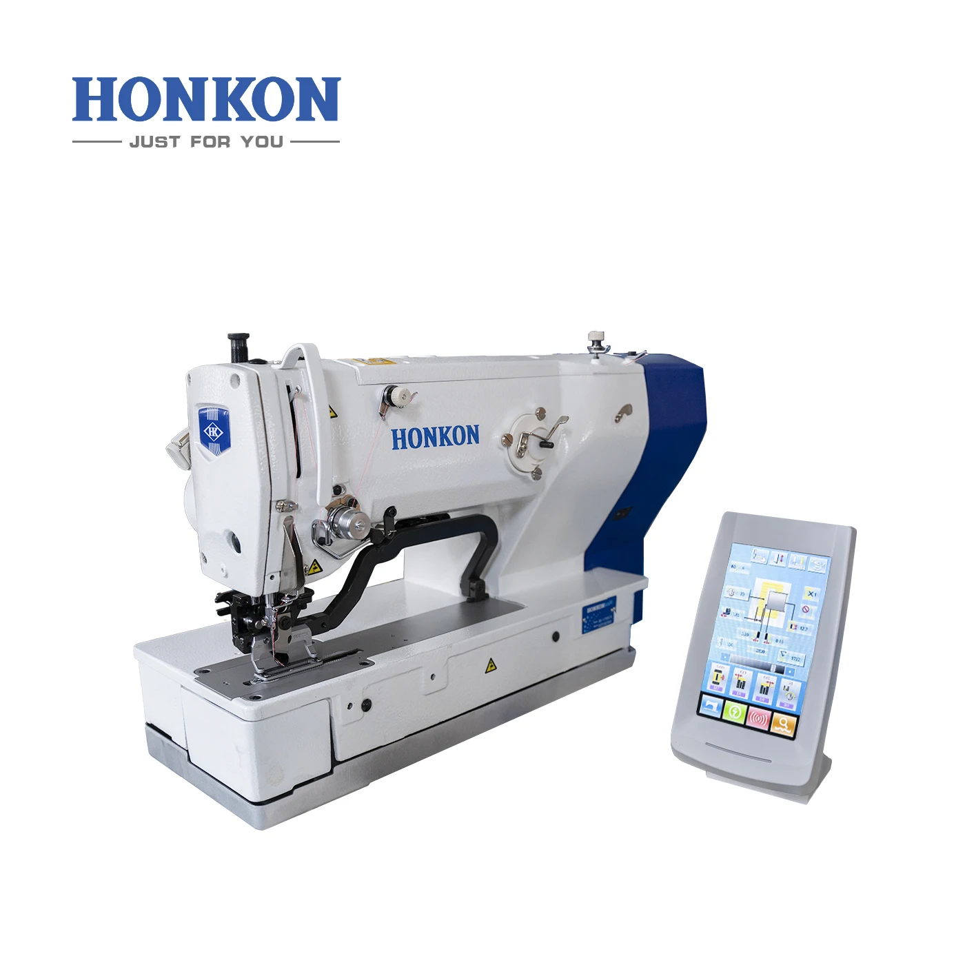 HK-1790S/K High Speed Electronic Flat Head Keyhole Electromechanical Control Box and Machine Integration