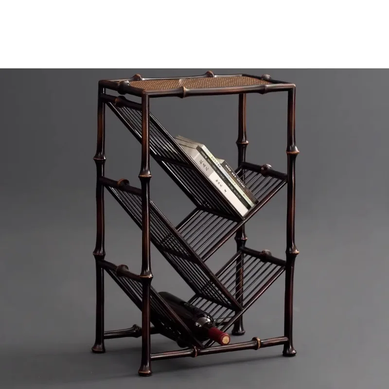 Small bookshelf, furniture art bookshelf floor-to-ceiling study book shelf shelf shelf bookshelf