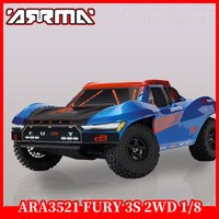 ARRMA ARA3521 FURY 3S 2WD BLX Brushless 1/8 RTR RC Cars Electric Remote Control Model Car Short Course Truck Adult Children Toys