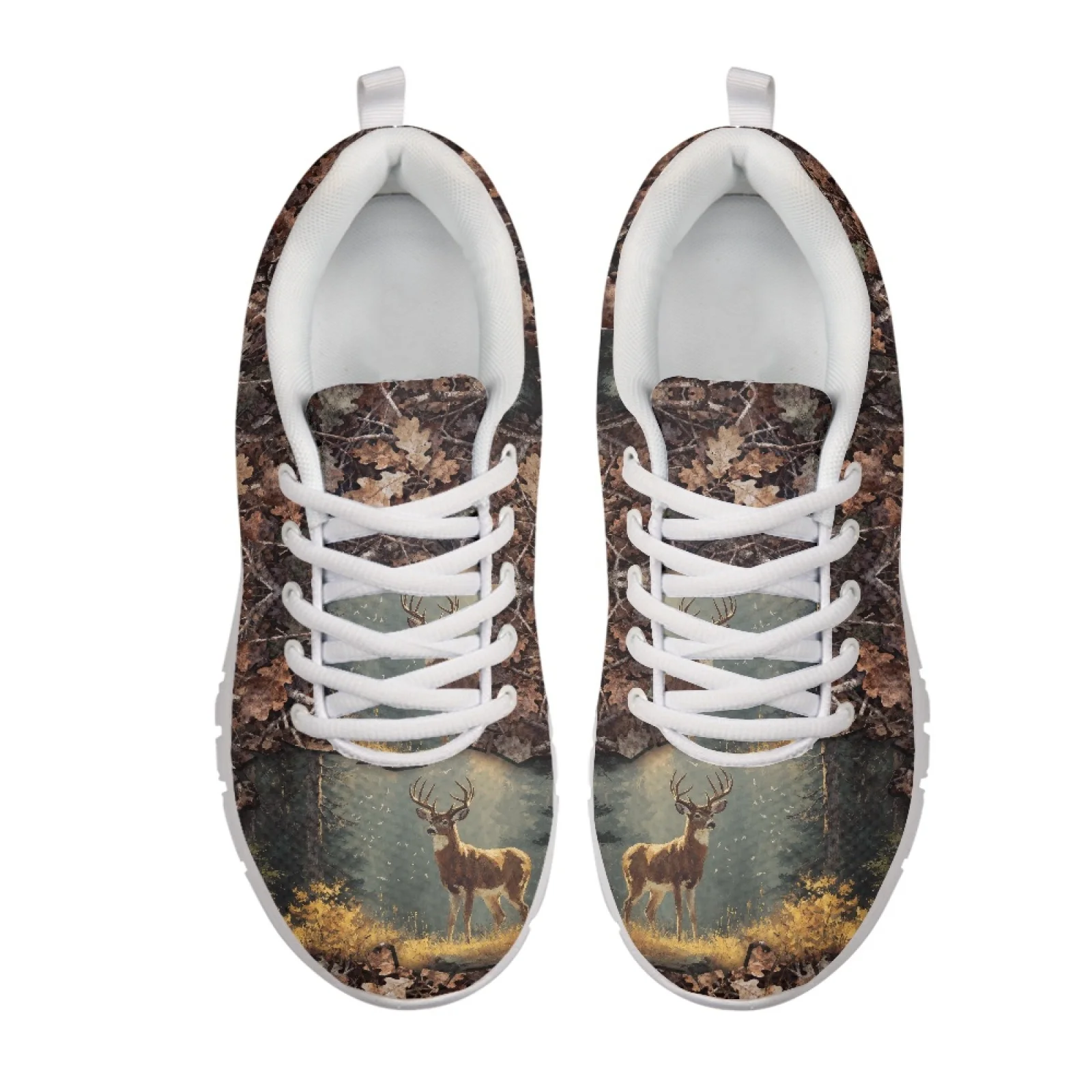 Coloranimal Breathable Non-slip Sole Tennis Running Shoe for Men Mens Sports Tennis Shoes for Hiking Mandala Elephant
