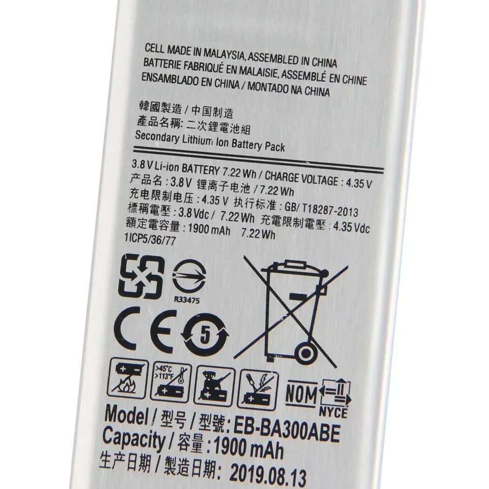 NEW Replacement Phone Battery EB-BA300ABE For SAMSUNG GALAXY A3 A3000 A3009 A300X 1900mAh