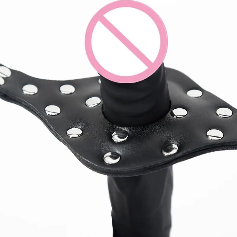 Double Head Penis Mouth Plug Ball Gags Bit Mouth Slave Bondage Sex Toys Adult Toys For Men And Women 18+ Sex Product view 4