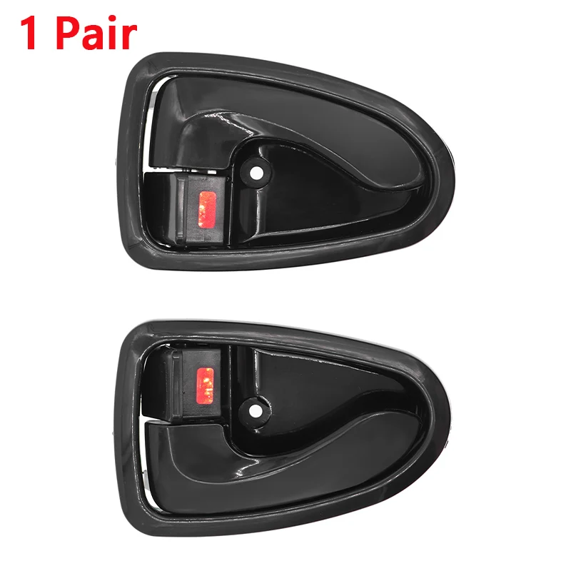 1 Pair Interior Door Handle For HYUNDAI VERNA ACCENT 2000 2001 2002 2003 2004 2005 2006 82620-25000 82610-25000 High Quality New