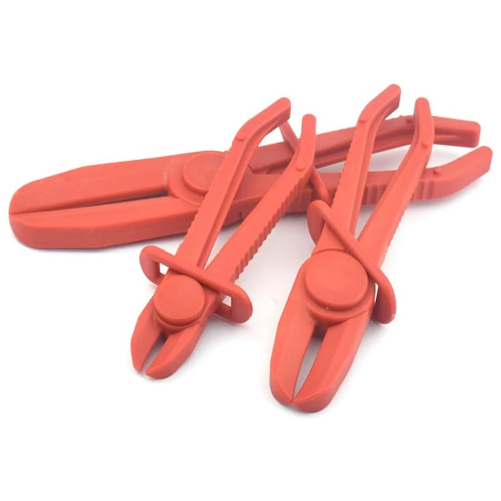 3 Pack Plastic Hose Pinch Off Pliers Line Clamp Pliers Set Tool for Car Flexible Hoses Gas Lines Radiator Brake Coolant