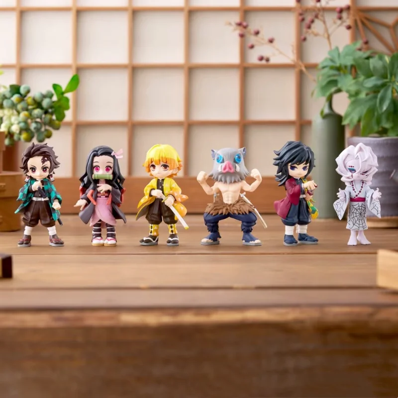 

Original Bushiroad Palverse Demon Slayer Blind Box First-Generation Kimetsu No Yaiba Figurine Desktop Decoration Gift