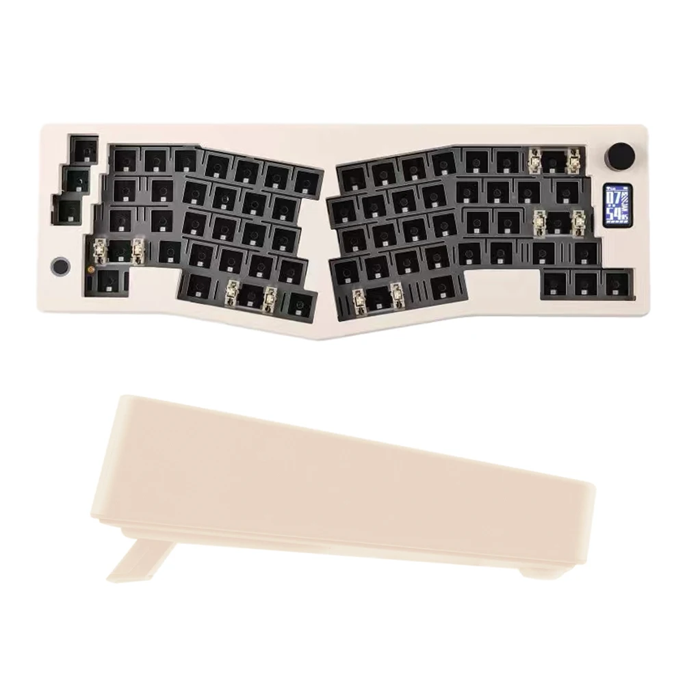 ABM066 Mechanical Keyboard Gasket Kit Alice-layout VIA-programmable Hot Swappable Bluetooth/2.4Ghz/ Type-C Wired for Win/Mac