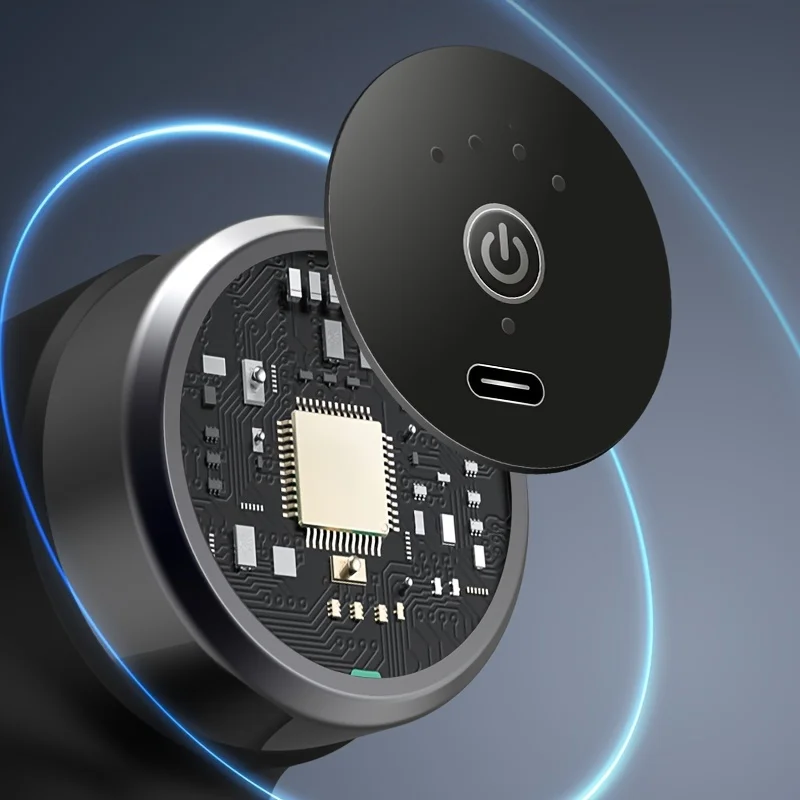 Портативный мини-массажный пистолет, 1 шт., перкуссионный массажер для глубоких тканей, ультракомпактный и тихий, карманный размер для снятия в дороге,