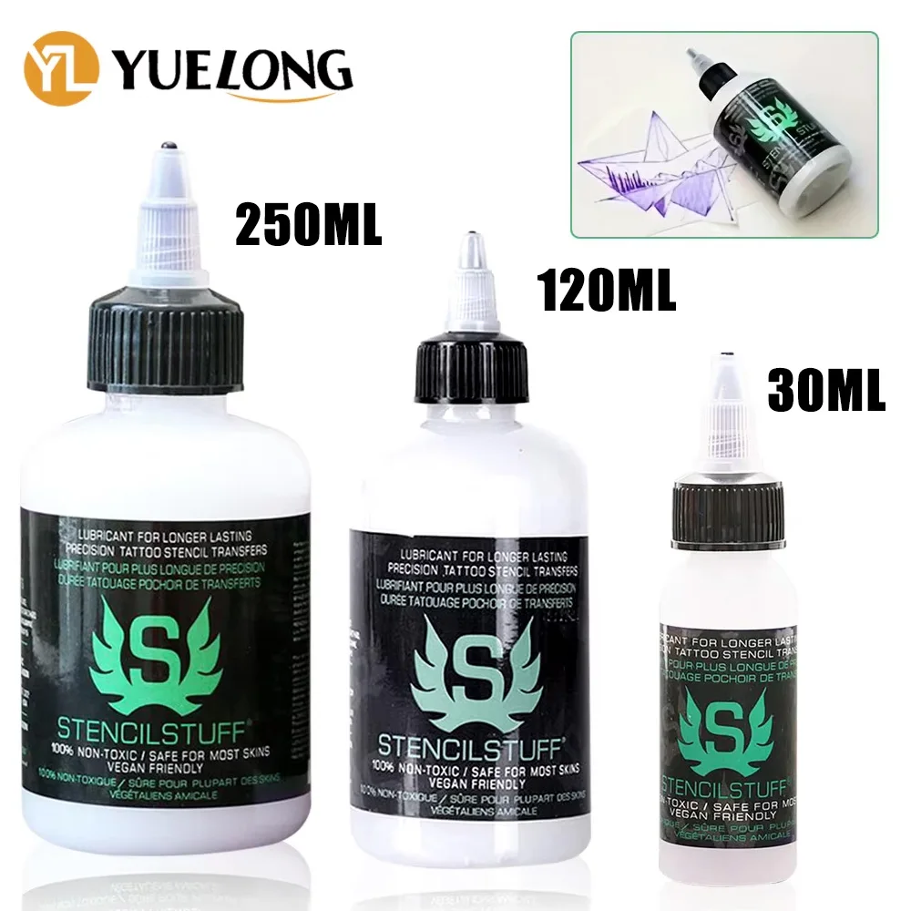 250/120/30ml Professional Tattoo Stencil Magic Gel Thermal Copier Tattoo Transfer Stuff Solution Cream Tattoo Ink Set
