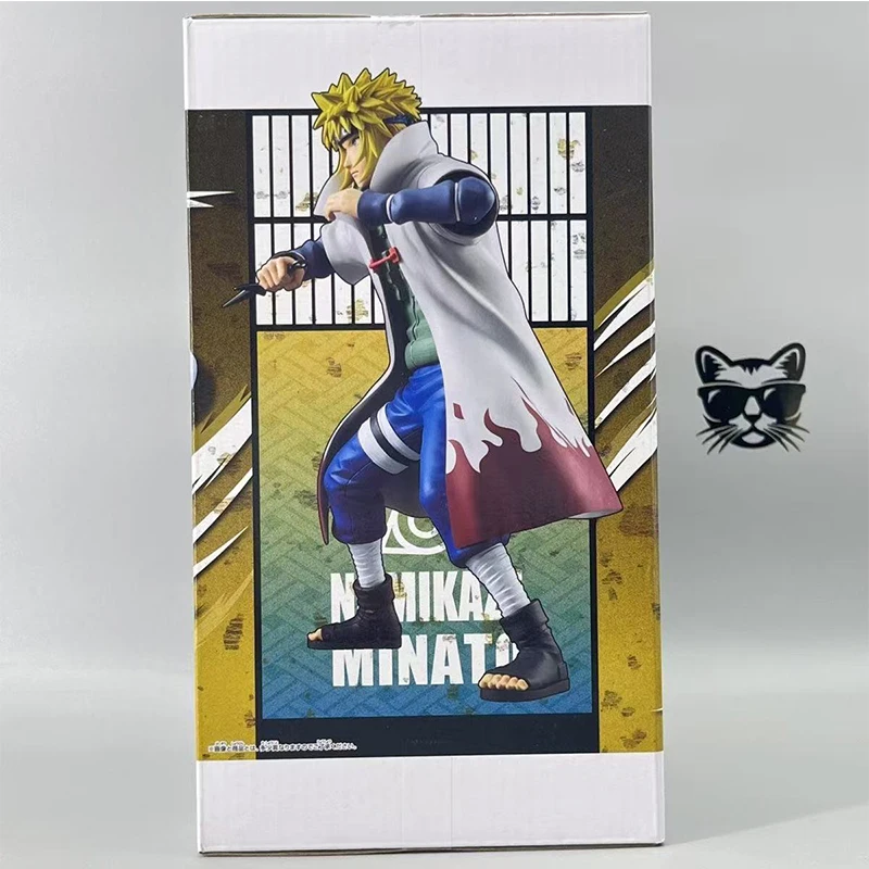 الأصلي حقيقية بانداي بانبريستو غرانديستا ناروتو 23 سنتيمتر Namikaze ميناتو عمل نموذج لجسم أطقم الاطفال هدية حقيقية أنيمي نموذج