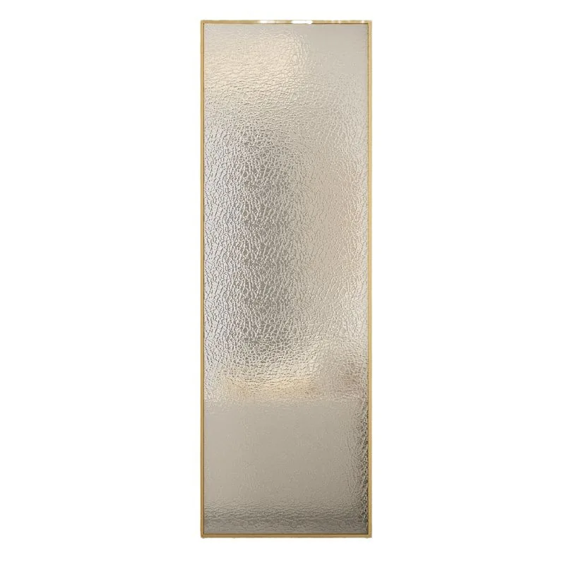 Modern simple living room entrance creamy wind Changhong glass screen, metal sink bathroom blocking wave partition