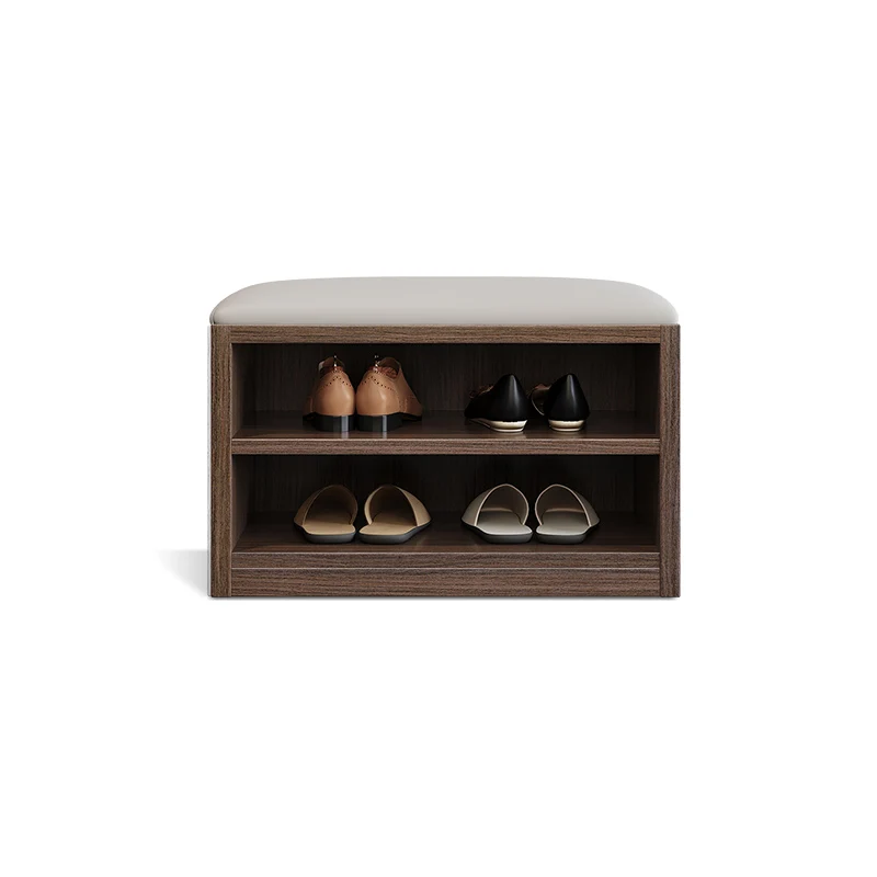 

YY Home Doorway Can Sit on Shoe Cabinet Stool Integrated Shoe Rack Home Installation-Free Footstool