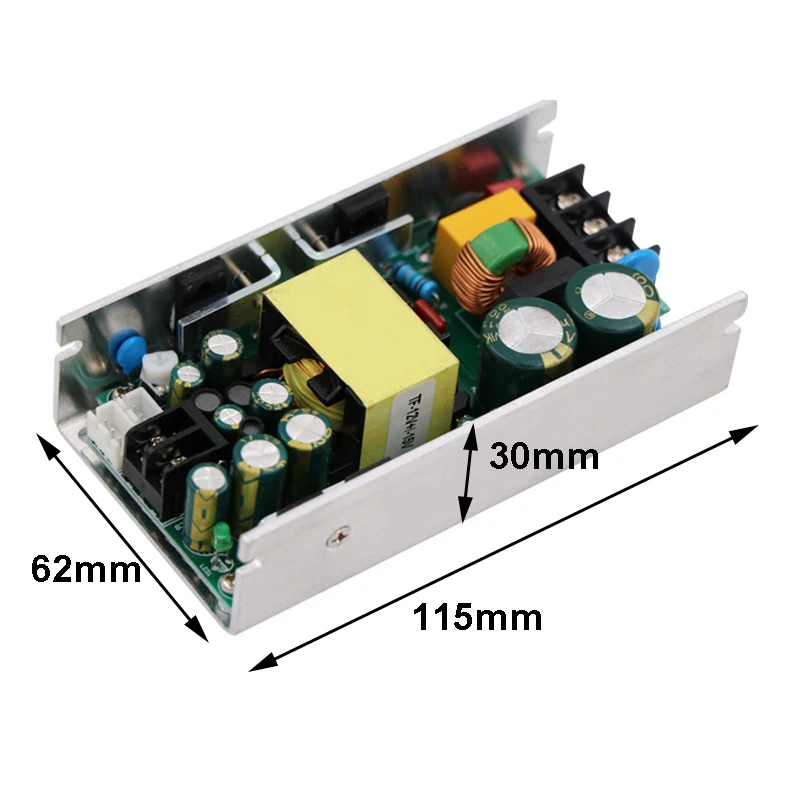 AC 100-240V to DC 12V 24V 1-5A Switch Power Supply Module Board Multiple Output AC-DC Module Taifeng TF-UX120S-3 for Stage Laser