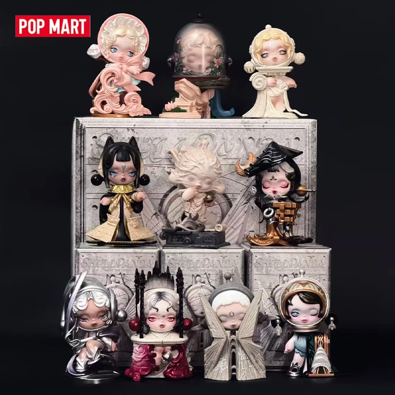 POP MART SKULLPANDA WHERE TIME DWELLS Series Mystery Box Genuine Blind Box Guess Toys Bag Ornament Figurines Home Decor Desktop