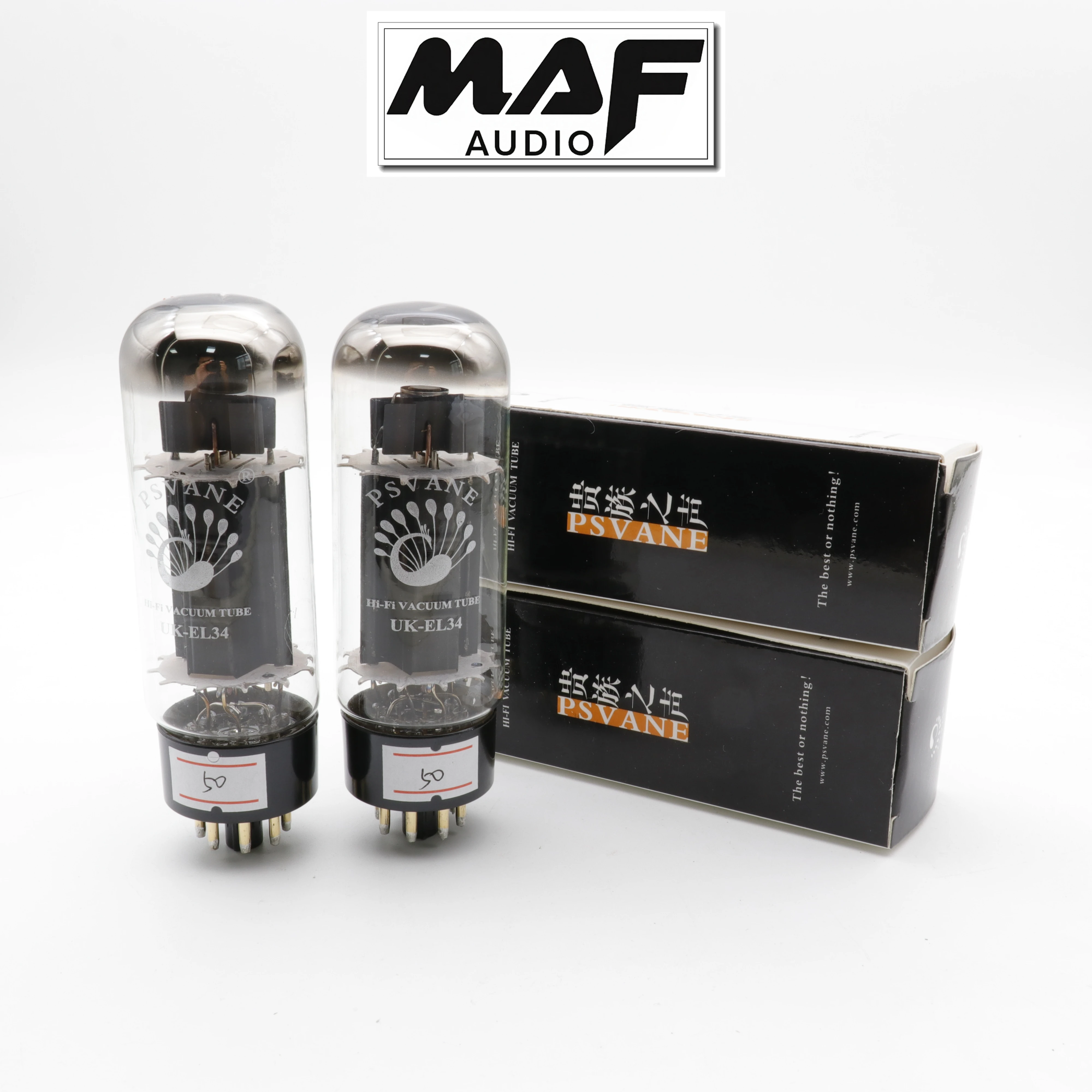 PSVANE UK EL34 Вакуумная лампа Repalce EH Mullard Gold Lion EL34 6CA7 6L6 Винтажный усилитель DIY Наборы соответствуют протестировано