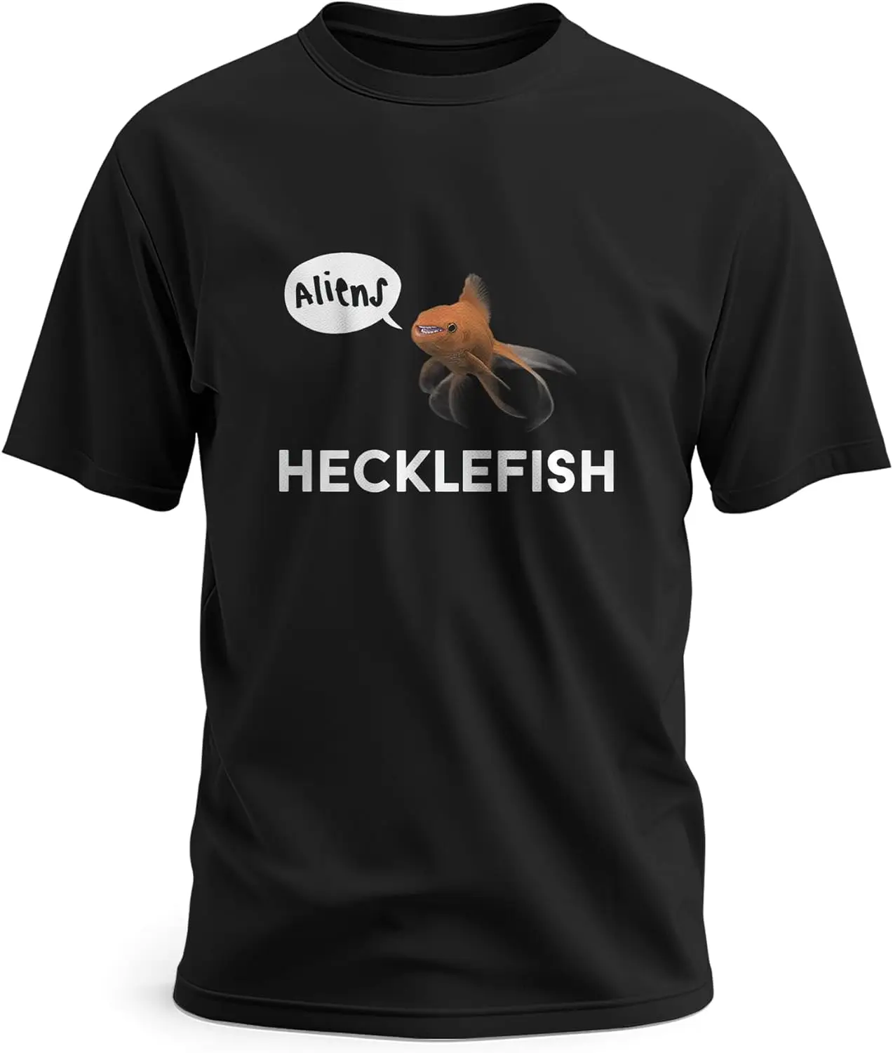 

T-Shirt Hecklefish Boy Sleeve Shirts Women Novelty Gift for Men Friend Unisex Shirt Tee Family Event Big Girl Short Multicolour