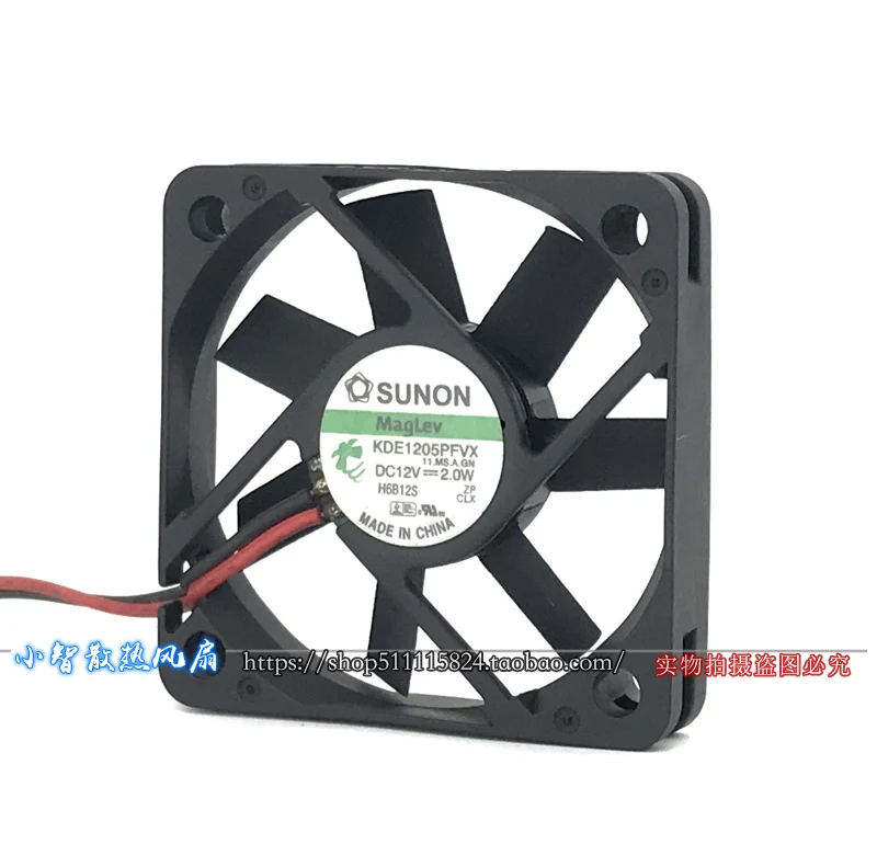 الأصلي KDE1205PFVX 12 فولت 2.0 واط 5010 50*50*10 مللي متر جديد مروحة التبريد المبرد
