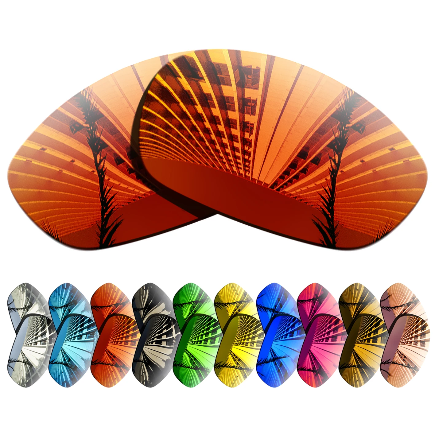 

Anti-scratch Polarized Replacement Lenses for Oakley Splice Sunglasses - Many Choices