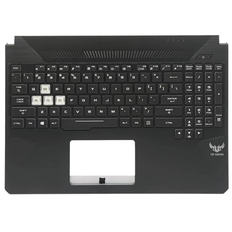 Imagem -03 - Teclado do Portátil dos E.u. sem Touchpad Tampa para o Jogo do Tuf Fx705 Fx705d Fx705dy Fx705dd Fx705dt Fx705du c 17 Polegada Novo