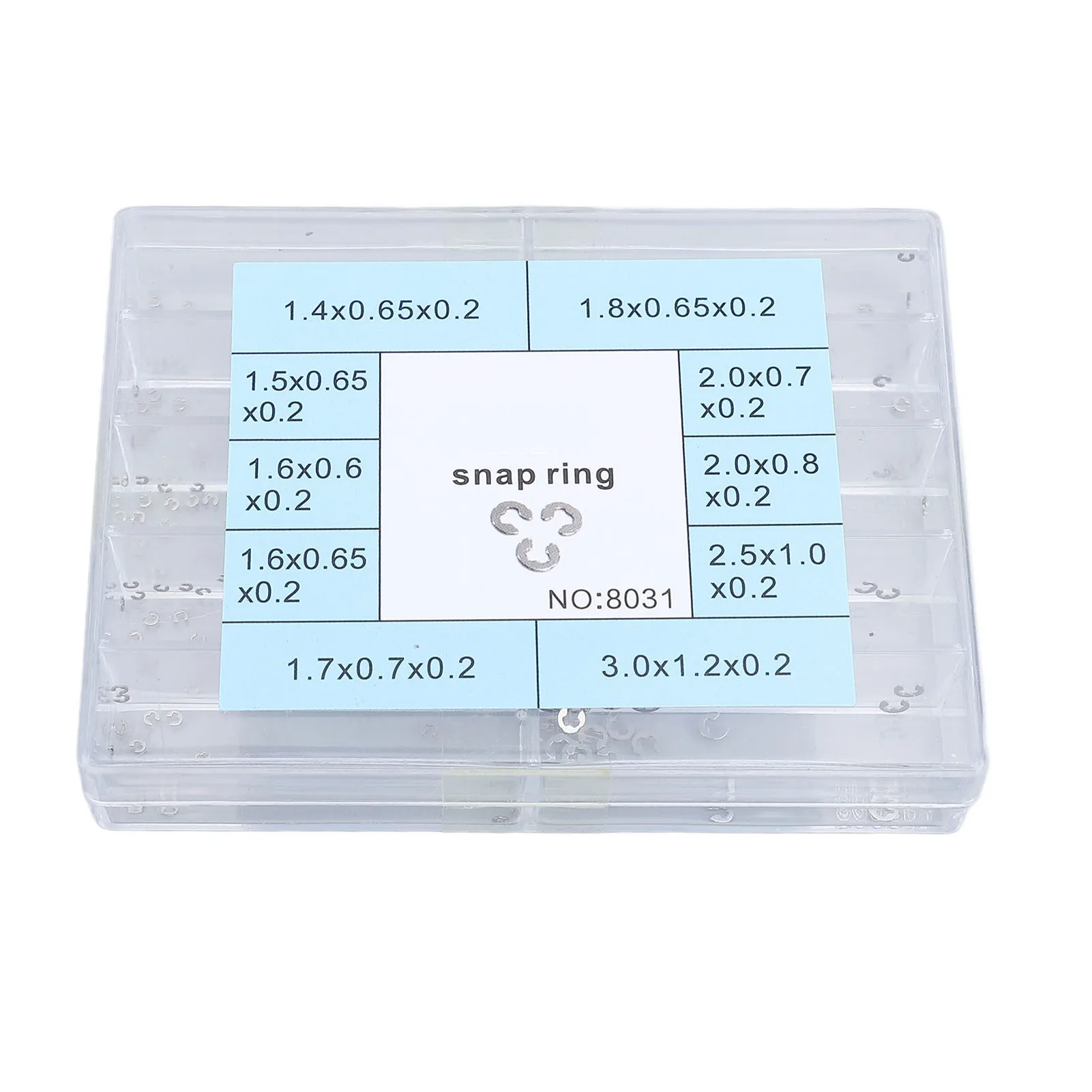 Watch Pusher Button C Clip Professional Watch Washer Clip Stainless Steel Repair Tools 10 Sizes Assorted for Watchmaker