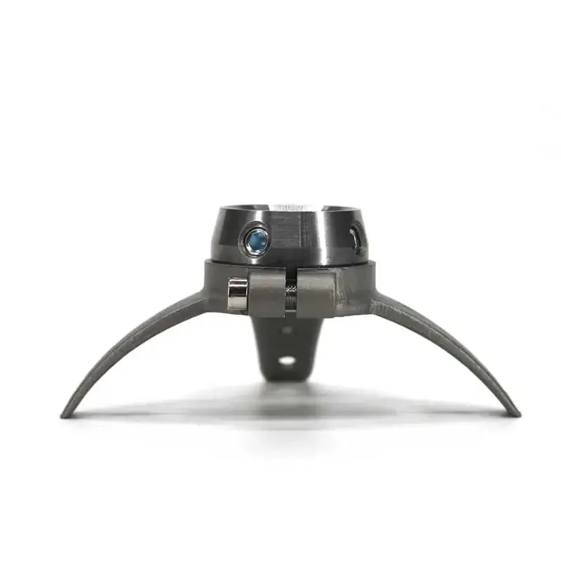 Rotatable female three-claw connection plate, prosthetic limb accessories connector, prosthetic leg parts