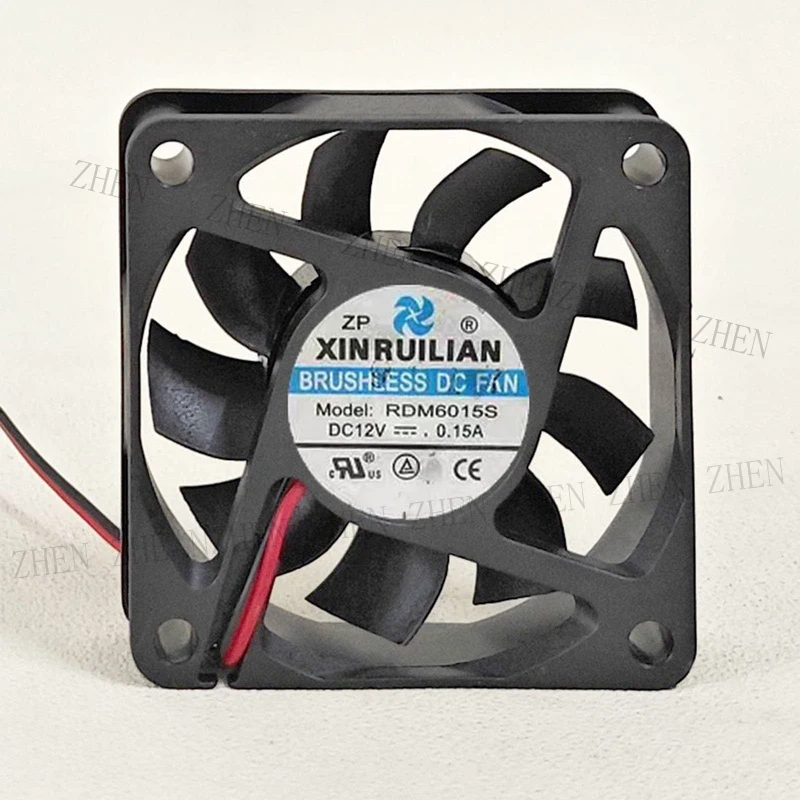 

S New for XINRUILIAN RDM6015S 12V 0.15A 2pin cooling fan#QW