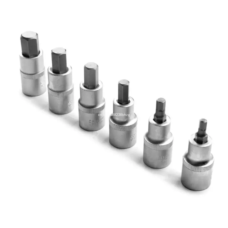 12Pcs Zoll Bit Sockel Set Allen Schlüssel Sockel Bit H5-22 Ratsche Sockel Dropship