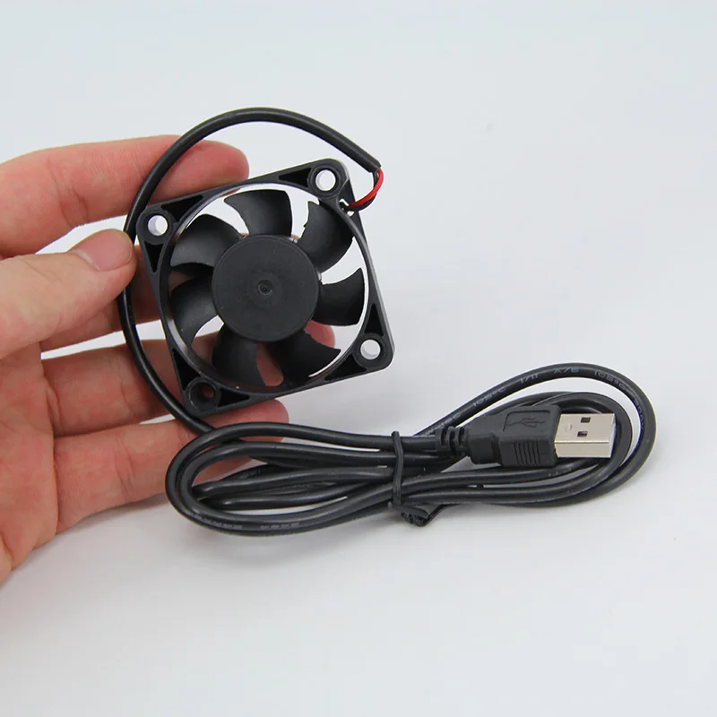 DC 5015 5V 5 voltios USB 5cm CPU Cooler refrigeración 50MM pequeño ventilador de escape para impresora 3D 50x50x15mm rodamiento de manguito para PC