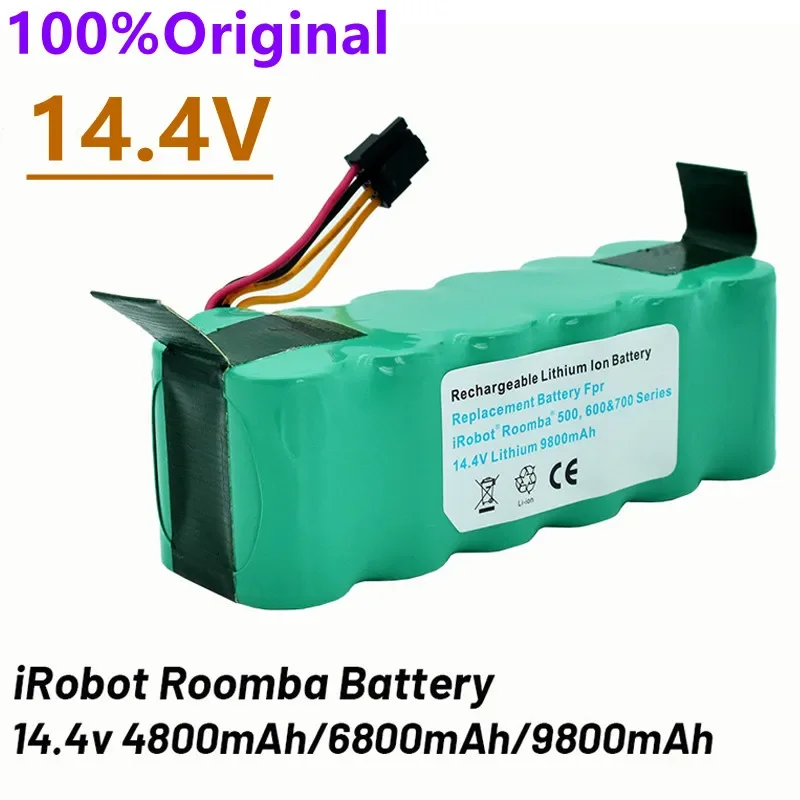 14,4 V 9800mAh Kehren roboter NiMH batterie für Kitfort KT504 Haier T322 T321 T320 T325/Panda X500 X580/Ecovacs Spiegel CR120