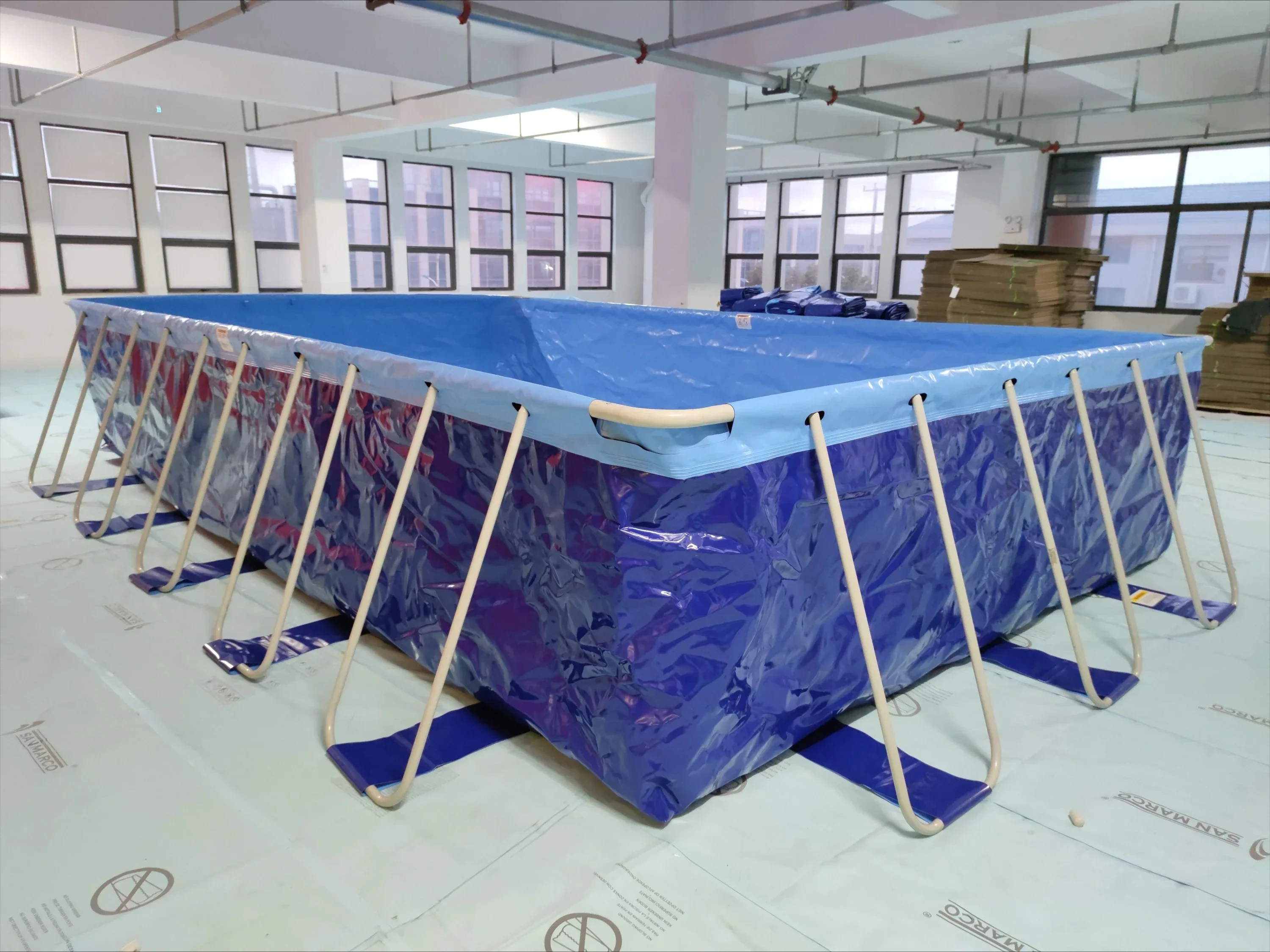 Wholesale Price Kids Cheap Above Ground Steel Rectangular Frame Pools Swimming Pool