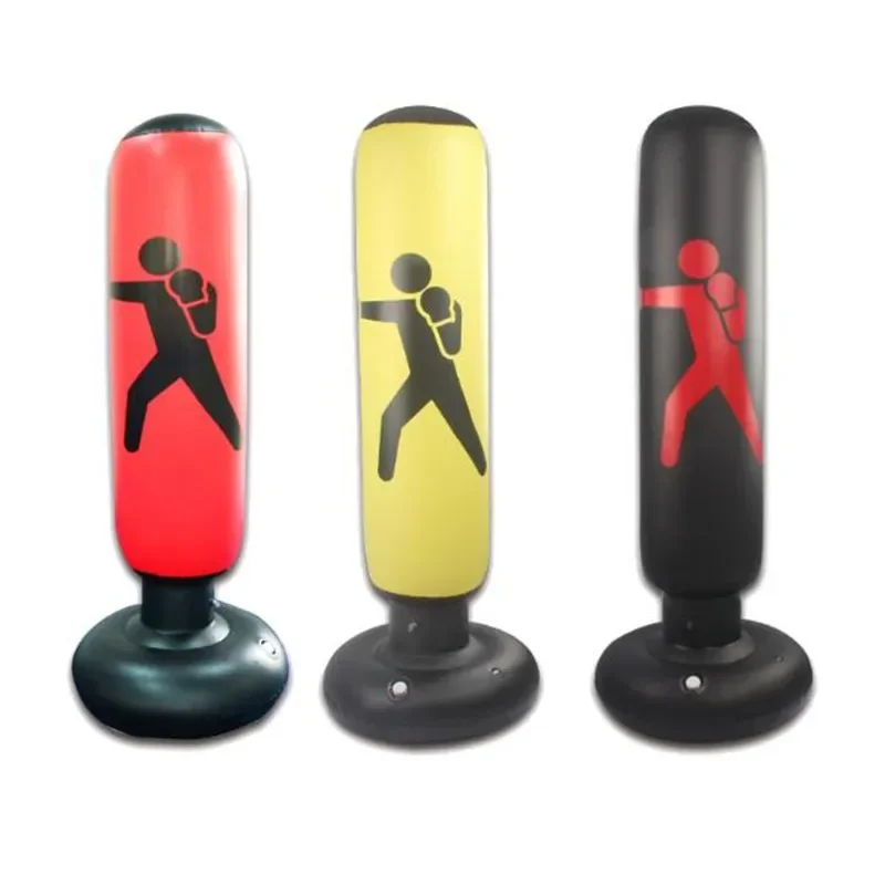 2026 Inflatable Children Punching Bags For Boys And Girls Karate Punching Bag Gifts Home Taekwondo Fitness Boxing Pillar