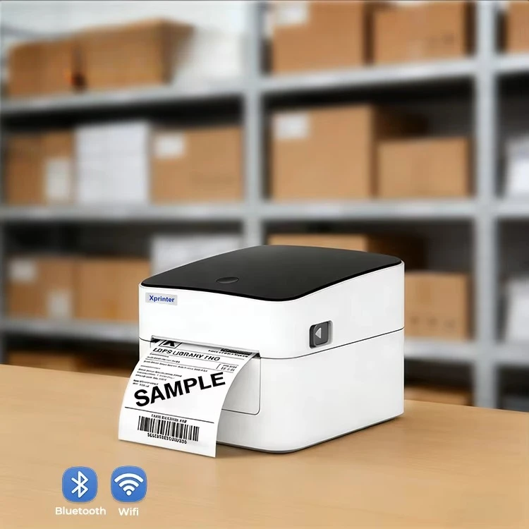 XP-421B China Manufacture Thermal Printer Imprimante Etiquettes Autocollantes 4inch Label Printer for Logistics