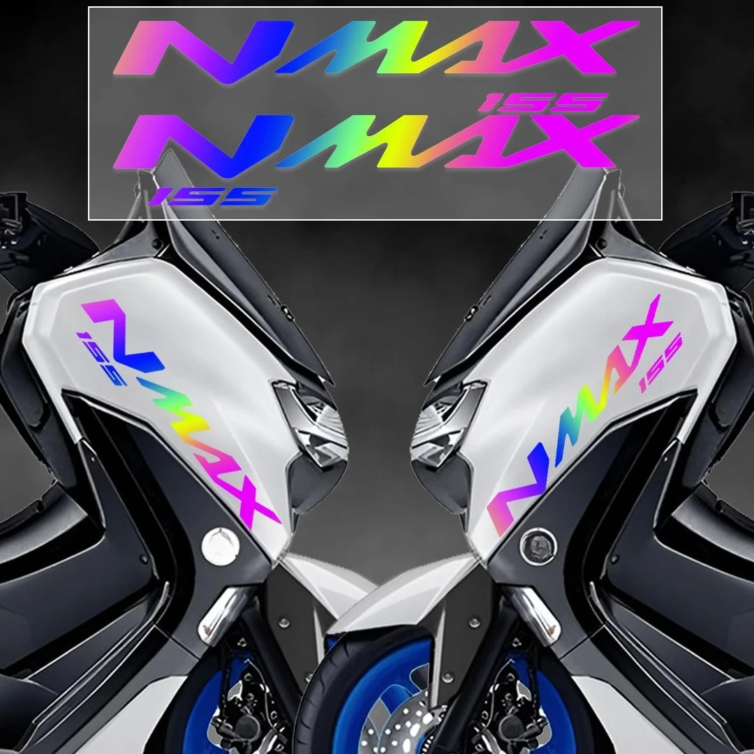 For Nmax155 Stickers Fairing Front Sticker Nmax 155 Tail Box Vinyl Decal Reflective Waterproof Decal Motorcycle Accessories