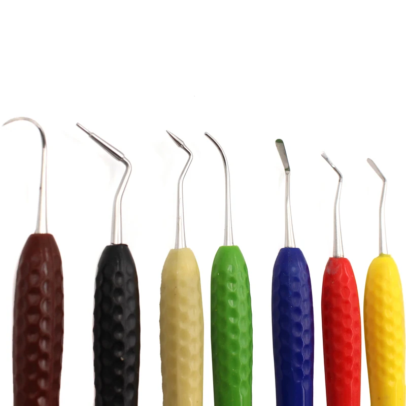 

Dental Composite Resin Filling Filler Tool Set LM CT1-CT7 Aesthetic Restoration Spatulas