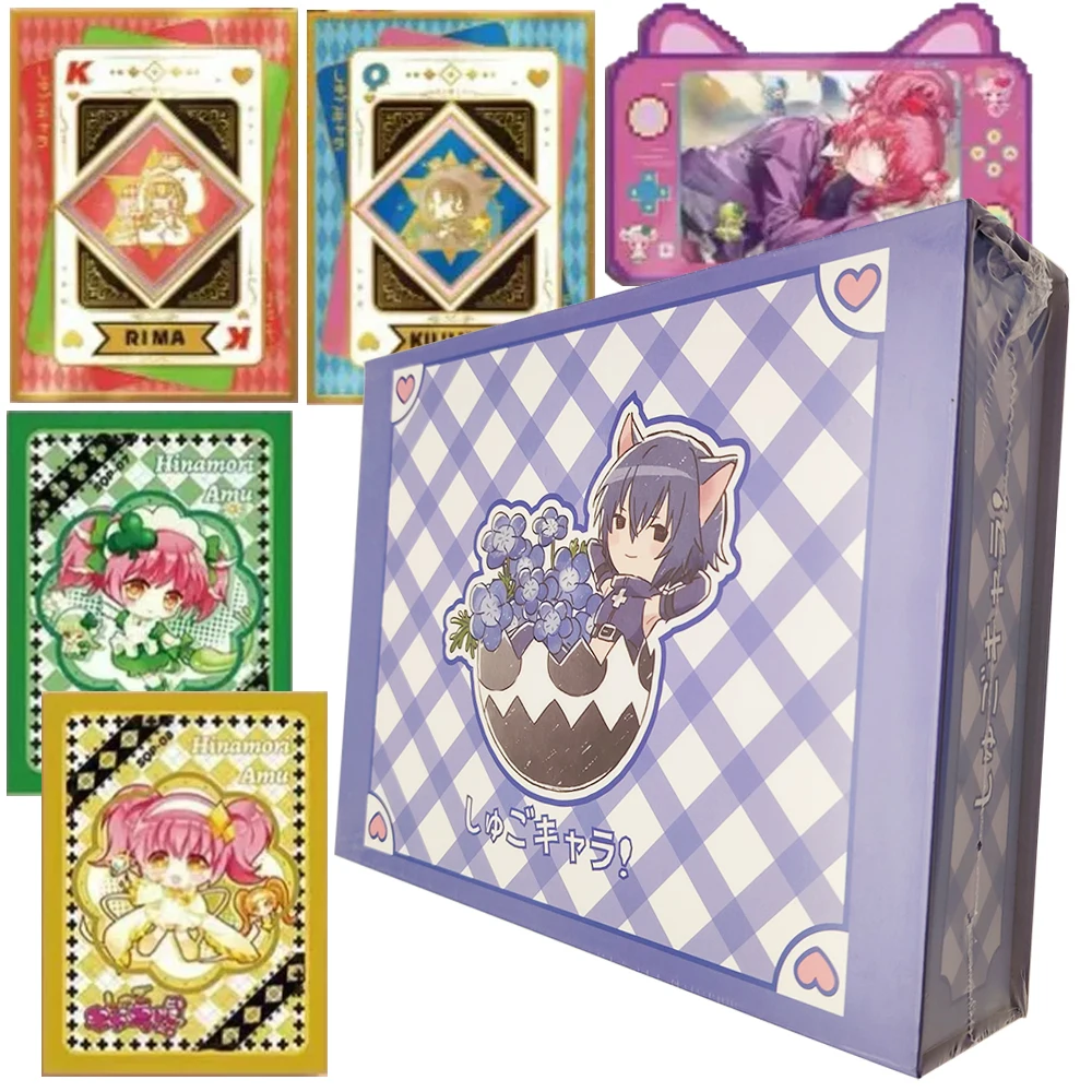 

Коллекционные карточки Shugo Chara: Фантазийные, милые выражения любви, аниме-стиль, креативная складная книжка-карточка, высококачественные карточки, игрушки, подарки