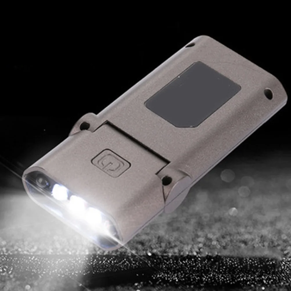 كليب على قبعة LED كشافات قابل للتعديل 0-60 درجة مصباح الصيد القابل لإعادة الشحن 3 طرق مدة طويلة LED كشافات مصباح الصيد