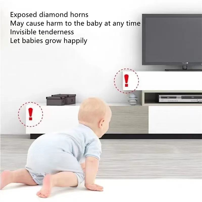 Baby anti-collision table corner edge protector children anti-collision safety silicone bumper furniture anti-collision Angle