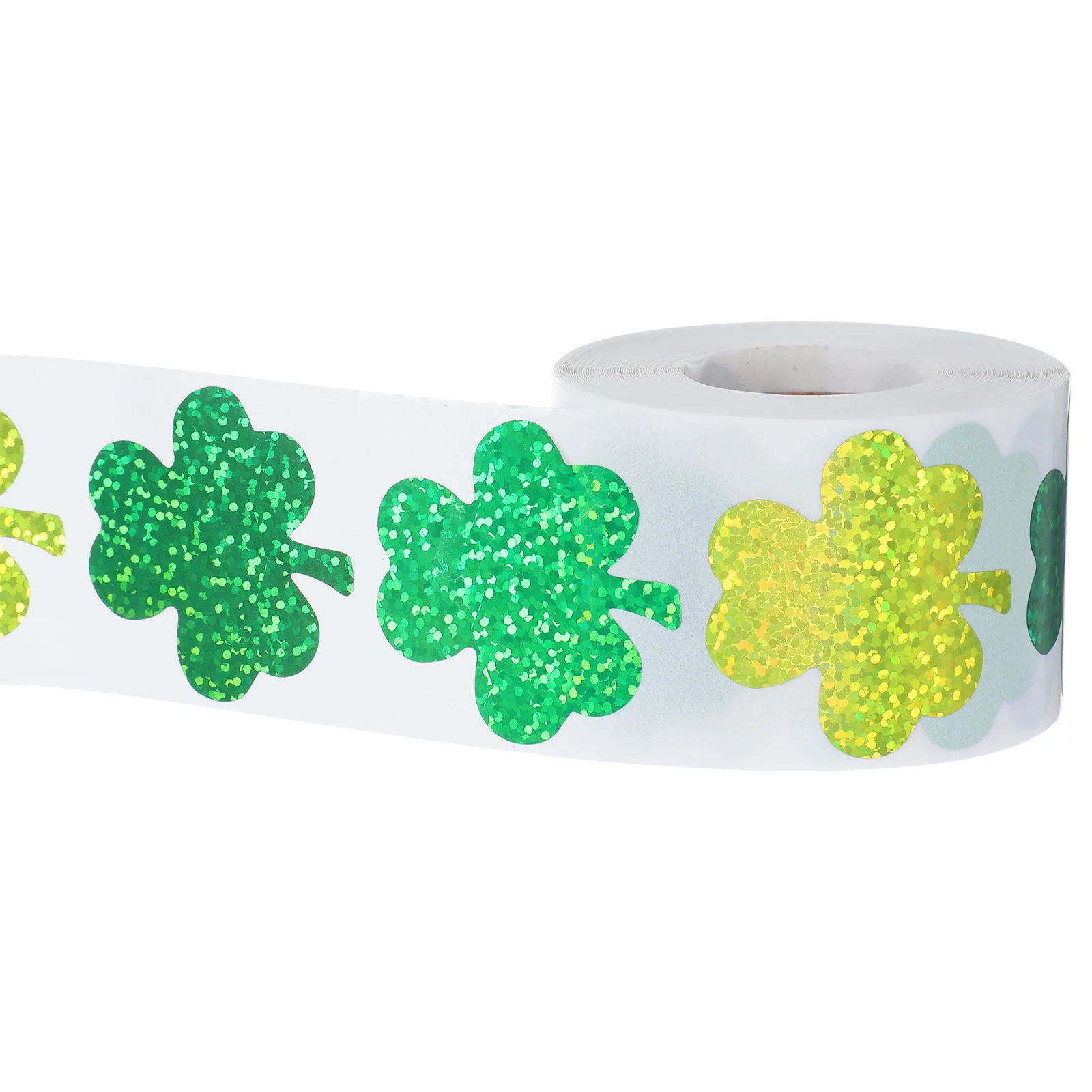 Stickers Decorative Envelope Sealing Decals Cartoon Label Nail Patricks Day DIY Shamrock Glitter